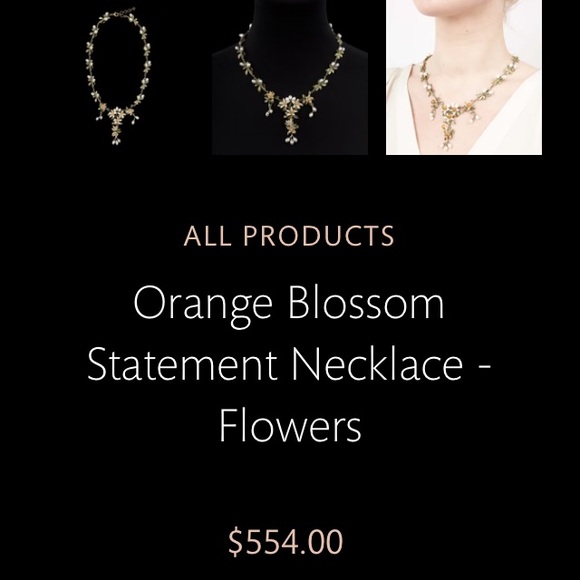 Orange Blossom Michael Michaud Necklace - Picture 4 of 4